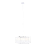 Modern Chrome Hex Pendant Light