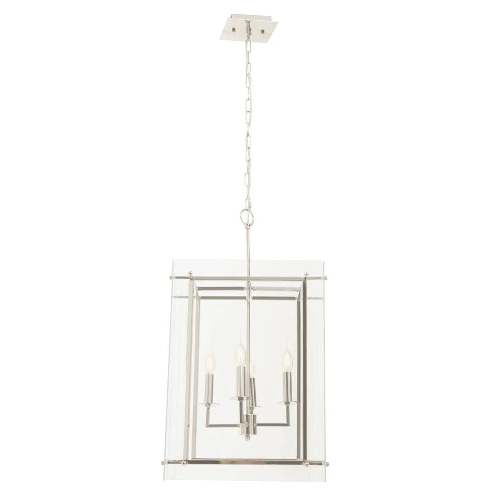 Sleek Box Frame Pendant Light