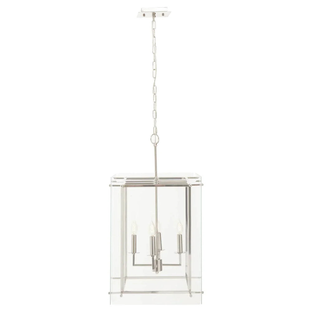 Sleek Box Frame Pendant Light