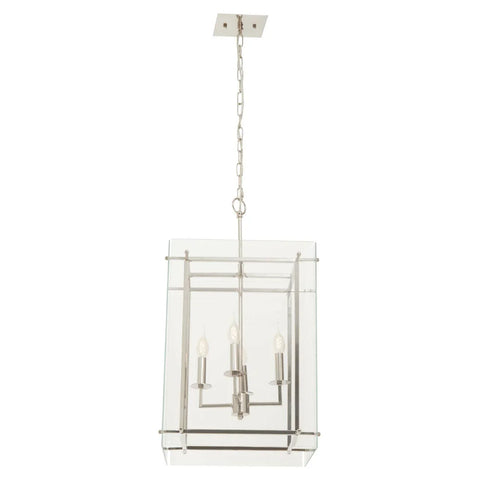 Sleek Box Frame Pendant Light