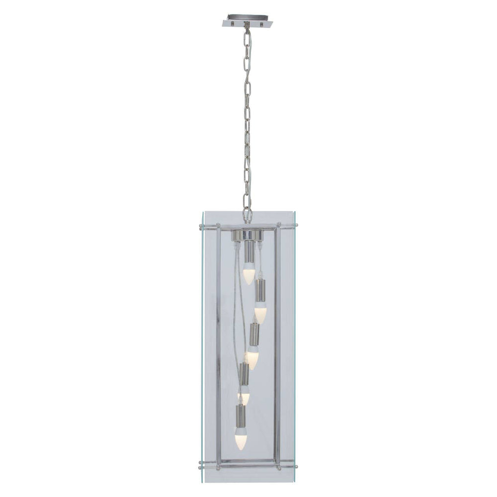 Sleek Glass Pendant Light