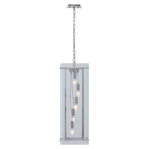 Sleek Glass Pendant Light