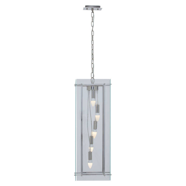 Sleek Glass Pendant Light