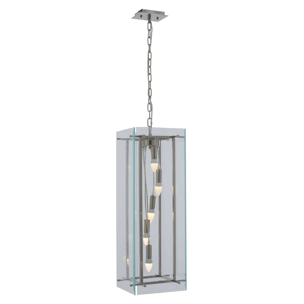 Sleek Glass Pendant Light