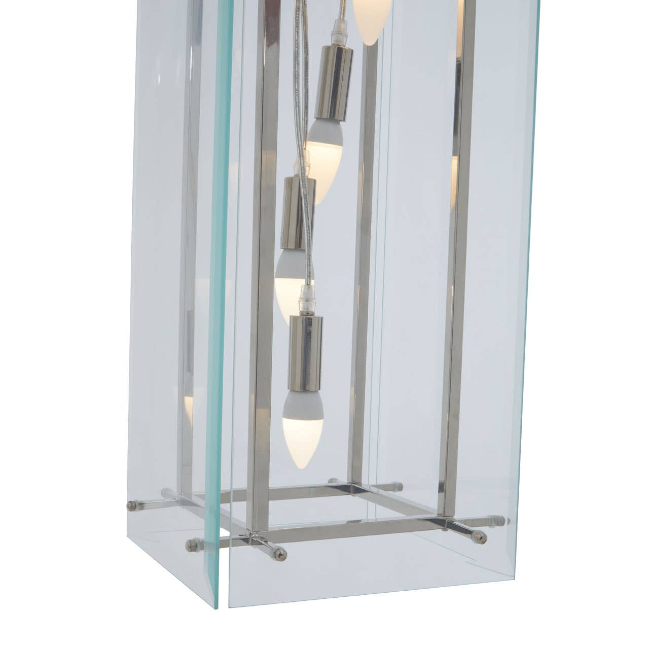 Sleek Glass Pendant Light