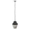 Sleek Glass Panel Pendant Light