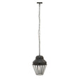 Sleek Glass Panel Pendant Light