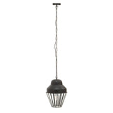 Sleek Glass Panel Pendant Light