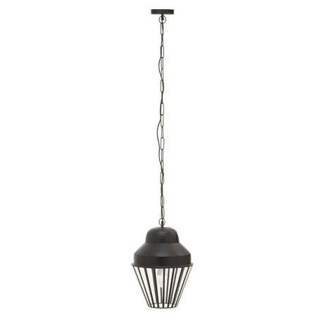 Sleek Glass Panel Pendant Light
