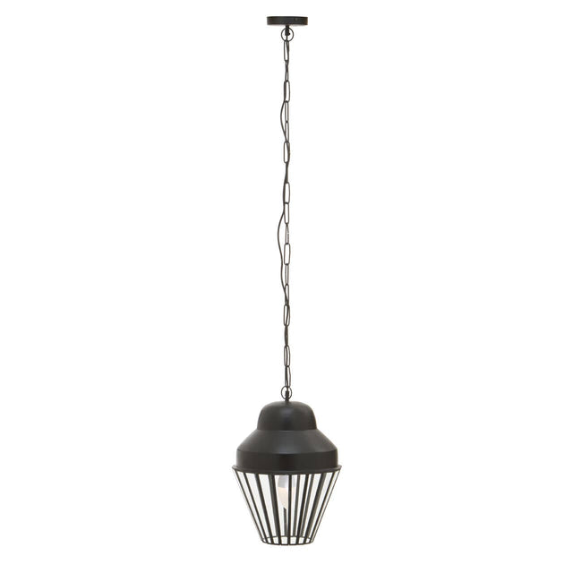 Sleek Glass Panel Pendant Light