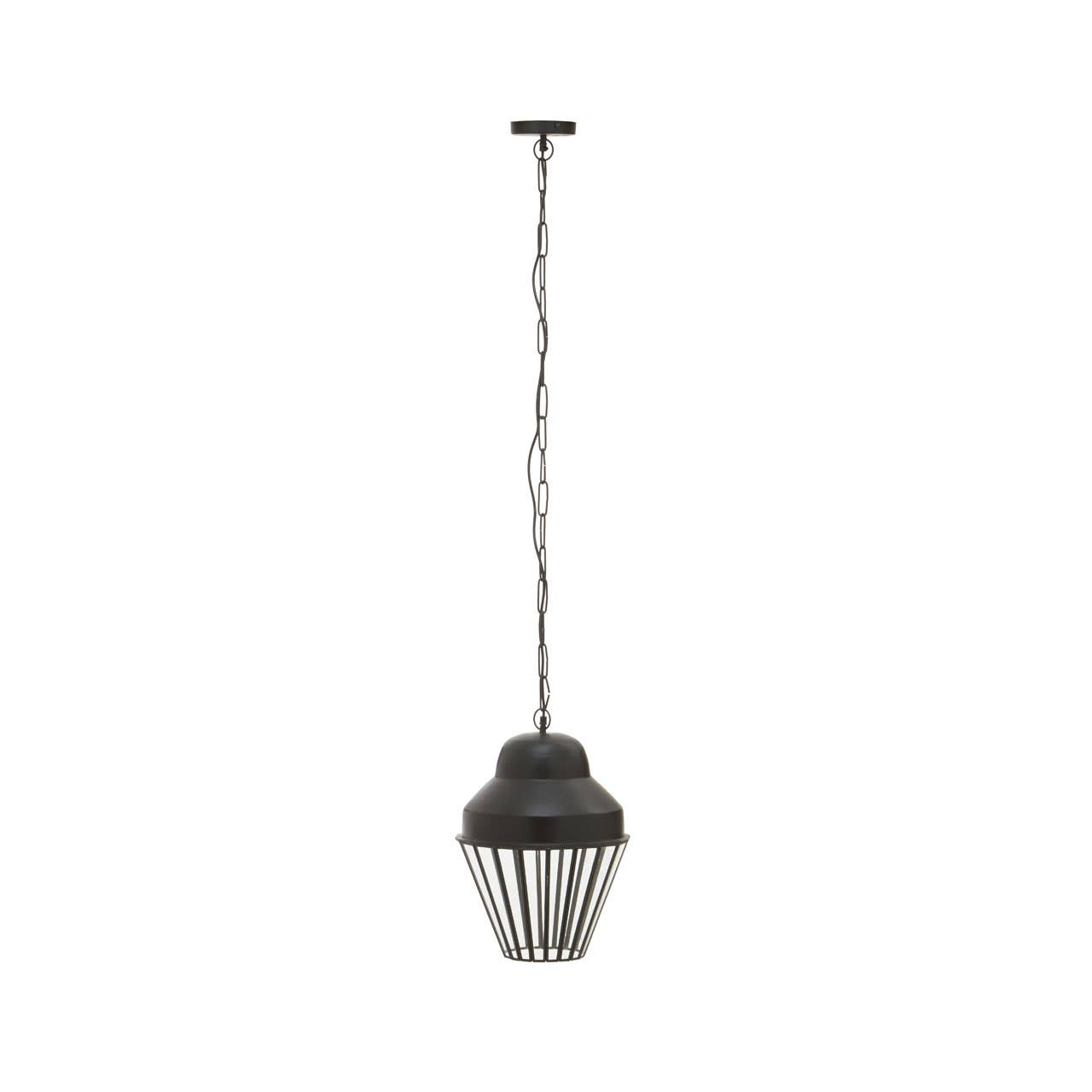 Sleek Glass Panel Pendant Light