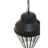 Sleek Glass Panel Pendant Light