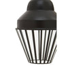 Sleek Glass Panel Pendant Light