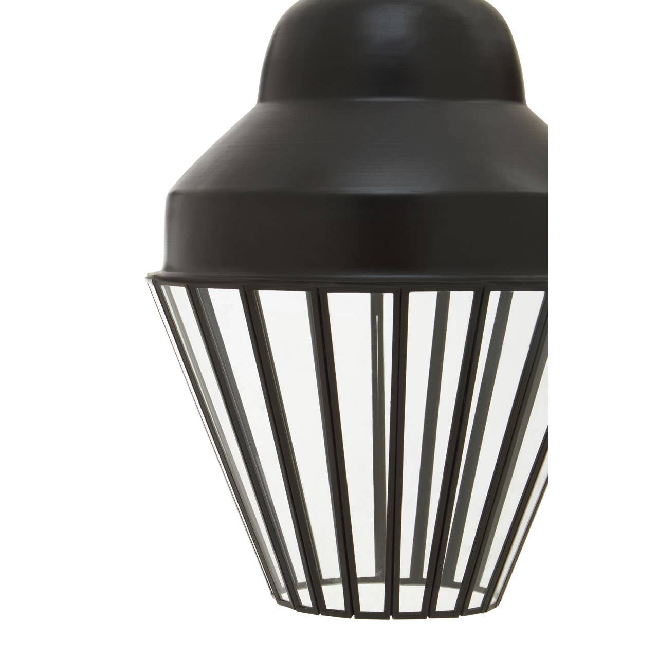 Sleek Glass Panel Pendant Light