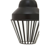 Sleek Glass Panel Pendant Light