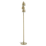 Modern Brass Spotlight Floor Lamp