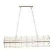 Crystal Prism Cylinder Pendant Light