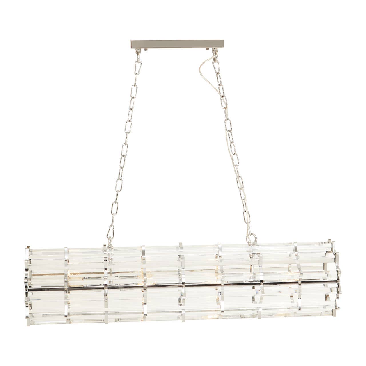 Crystal Prism Cylinder Pendant Light