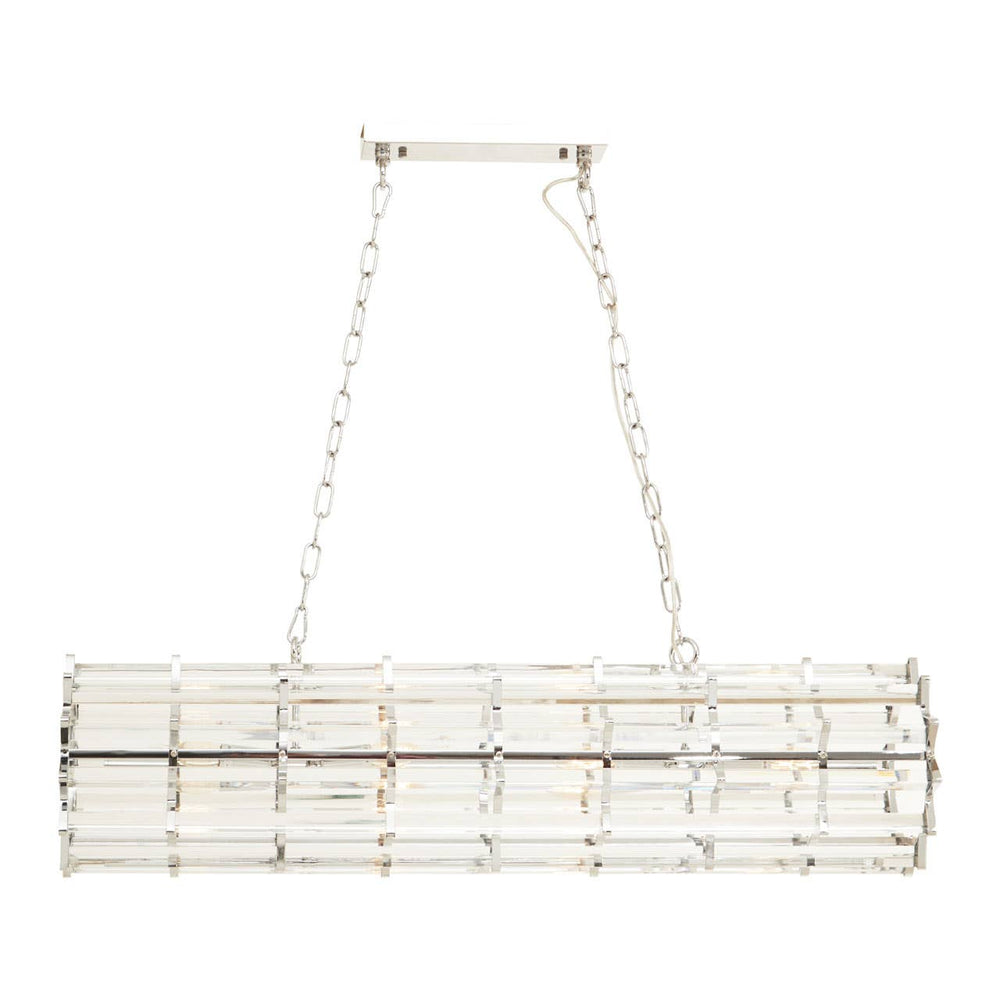 Crystal Prism Cylinder Pendant Light