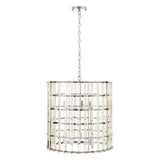 Prism Crystal Chrome Pendant Light