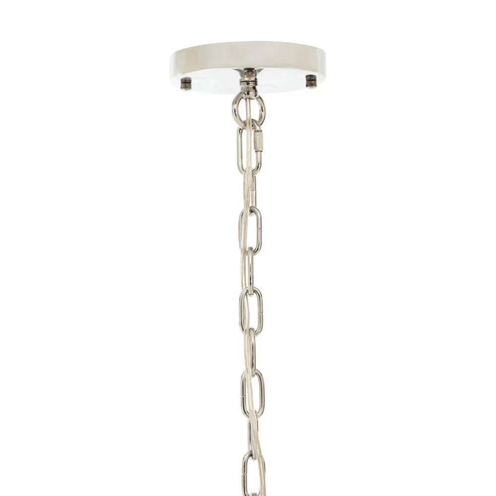 Prism Crystal Chrome Pendant Light