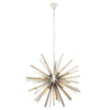 Elegant Smoke Grey Glass Light
