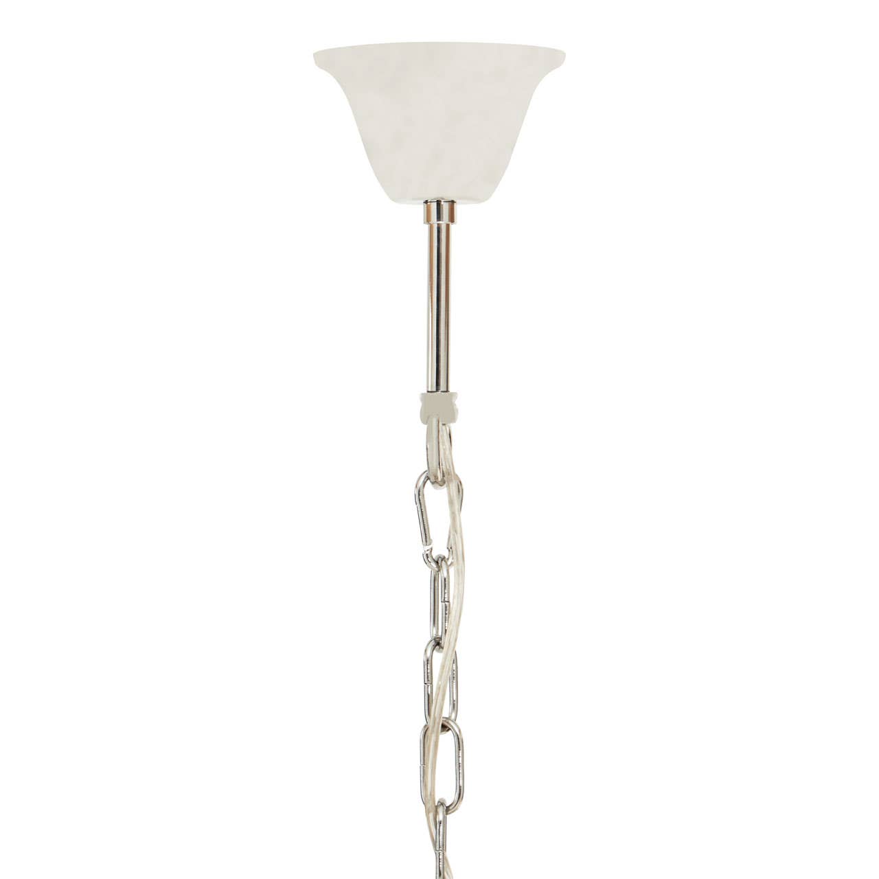 Elegant Smoke Grey Glass Light