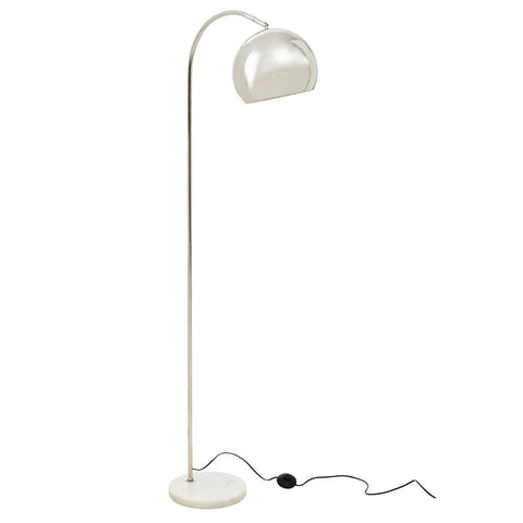 Modern Chrome Arched Floor Lamp