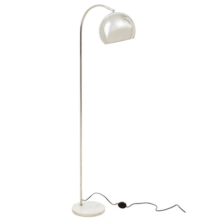 Modern Chrome Arched Floor Lamp
