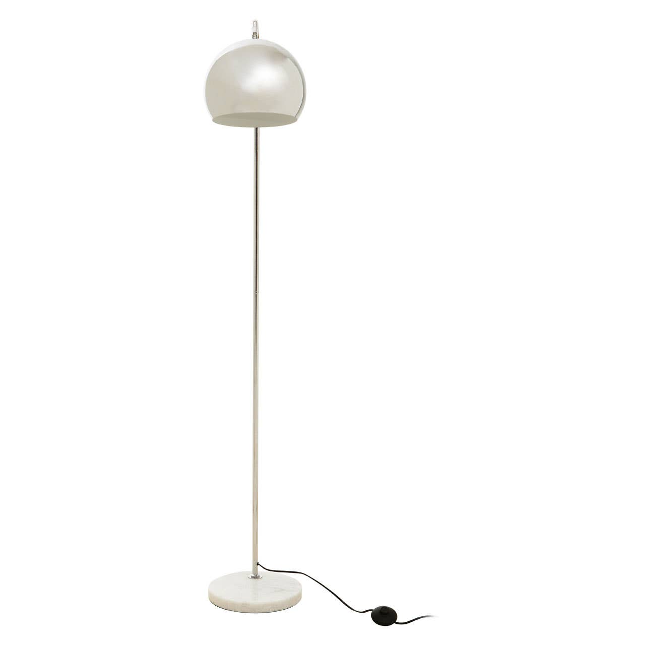 Modern Chrome Arched Floor Lamp