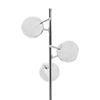 Tri-Light Chrome Floor Lamp