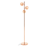 Arched Copper Floor Lamp