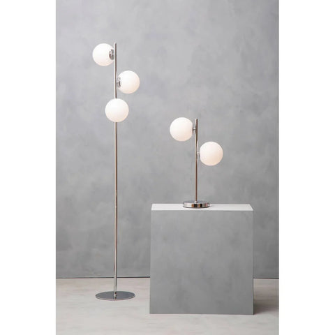 Cosmo Chrome Floor Lamp