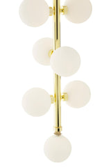 Glowing Glass Globe Pendant Light