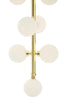 Glowing Glass Globe Pendant Light