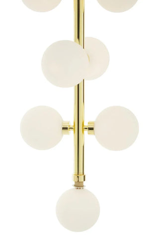 Glowing Glass Globe Pendant Light