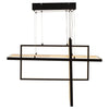 Geometric Rectangular Pendant Light