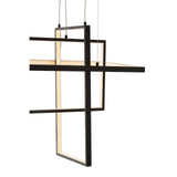 Geometric Rectangular Pendant Light