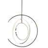Modern Chrome Ring Pendant