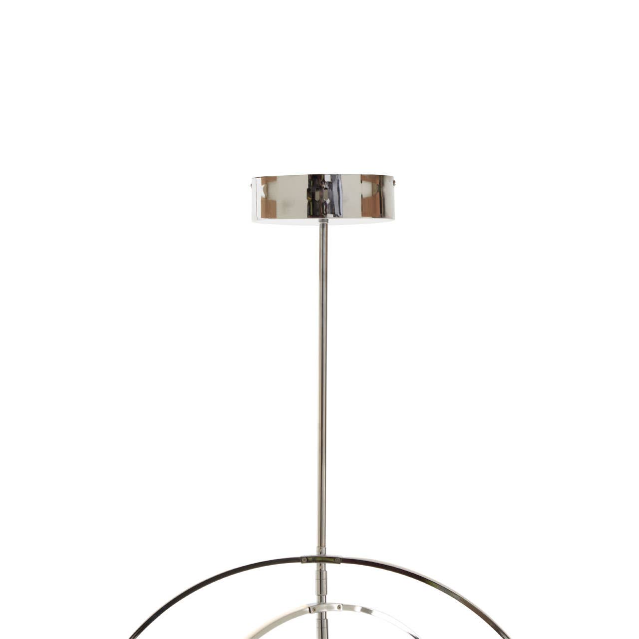 Chrome Ring Pendant Light