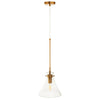 Bronze Glass Pendant Light