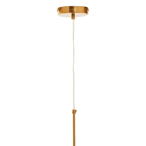 Bronze Glass Pendant Light