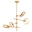 Angular Bronze Pendant Light