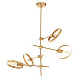 Angular Bronze Pendant Light