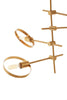 Angular Bronze Pendant Light