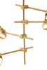 Angular Bronze Pendant Light