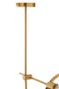 Angular Bronze Pendant Light