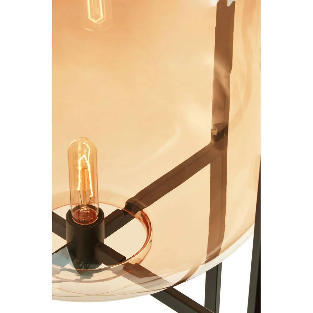 Champagne Glow Floor Lamp