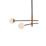 Modern Black & Gold Pendant