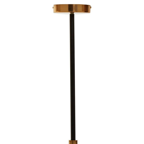 Modern Black & Gold Pendant